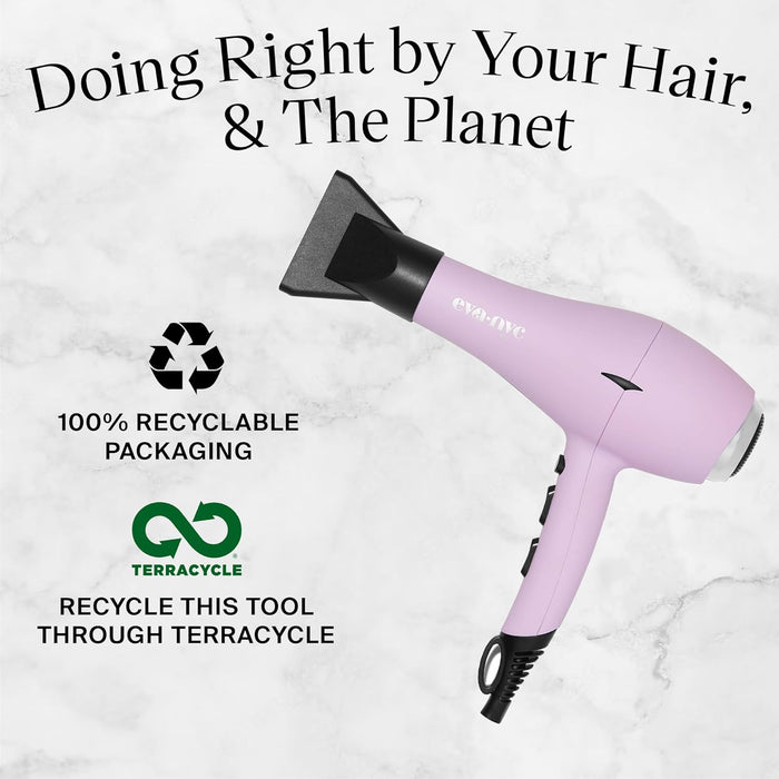 Eva NYC Healthy Heat Pro - Lite Secador de pelo 2 velocidades y 3 sopladores de calor - Quierox - Tienda Online