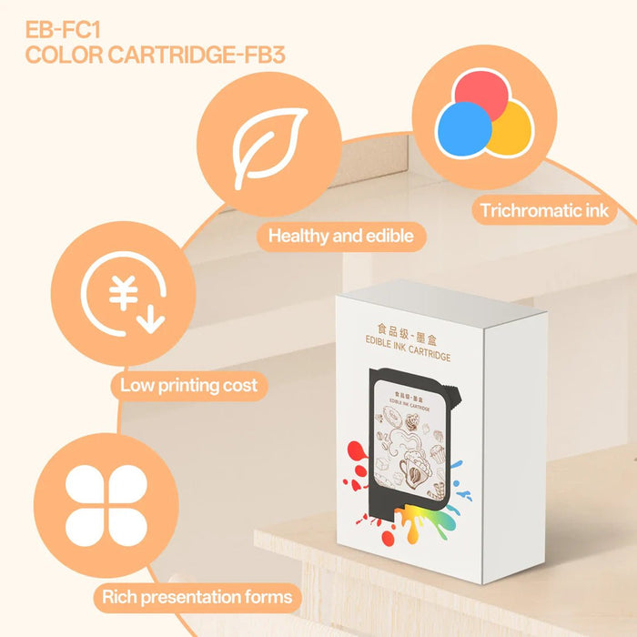 Evebot Cartucho de color EB - FC1 para impresora de café - FB3 - Quierox - Tienda Online