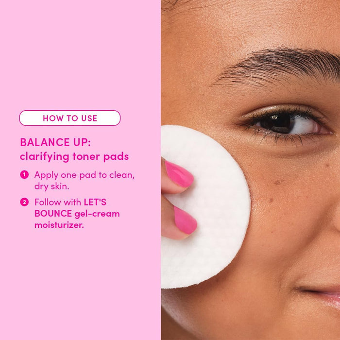 Evereden Equilibra las almohadillas de tóner para la cara, almohadillas de tóner facial limpias - Quierox - Tienda Online