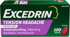 Excedrin Cápsulas para Alivio del Dolor de Cabeza por Tensión - Quierox - Tienda Online