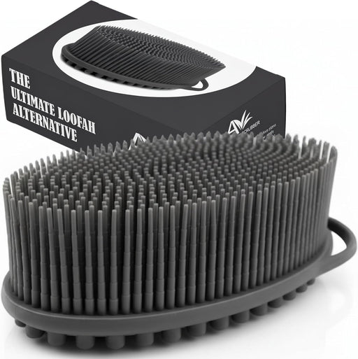 Exfoliante Corporal de Silicona para Ducha - Exfoliante Suave para la Espalda con Cerdas Suaves - Quierox - Tienda Online