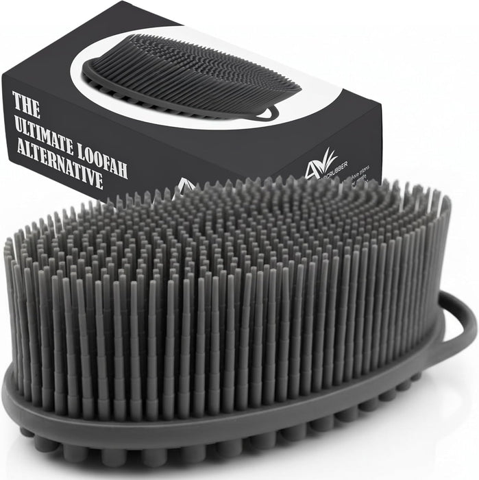 Exfoliante Corporal de Silicona para Ducha - Exfoliante Suave para la Espalda con Cerdas Suaves - Quierox - Tienda Online