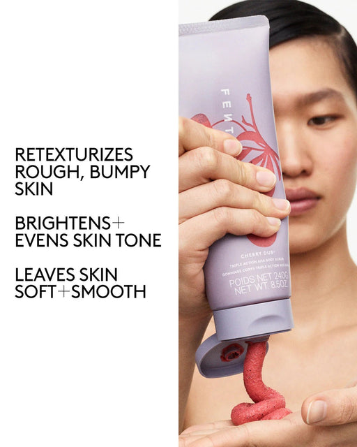 Exfoliante corporal de triple acción AHA Cherry Dub - Quierox - Tienda Online