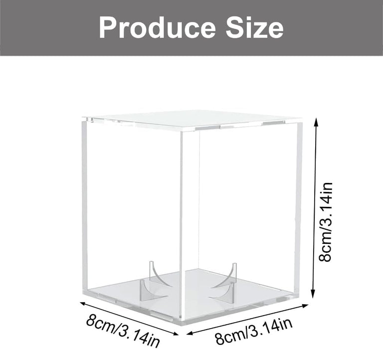 Exhibidor transparente cuadrado de pelota de baseball. - Quierox - Tienda Online