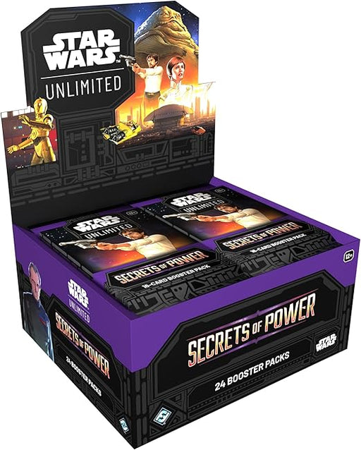 Expositor de sobres Secretos del Poder de Asmodee Star Wars: Unlimited TCG: 24 sobres - Quierox - Tienda Online