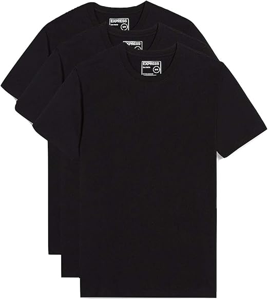 Express Paquete de 3 camisetas de cuello redondo supersuaves - Quierox - Tienda Online