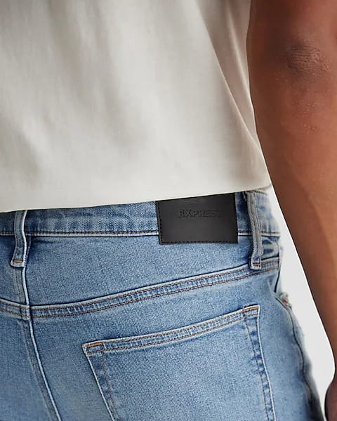 EXPRESS Vaqueros pitillo con lavado claro, rotos y muy elásticos - Quierox - Tienda Online
