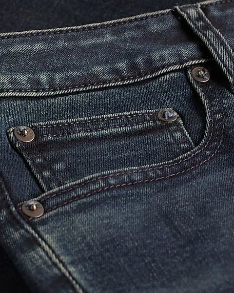 Express Vaqueros Slim Dark Wash Hyper Stretch - Quierox - Tienda Online