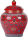 Exquisito jarrón de jengibre esmaltado, hecho a mano con diseño inspirado en los generales de la dinastía Yuan - Quierox - Tienda Online