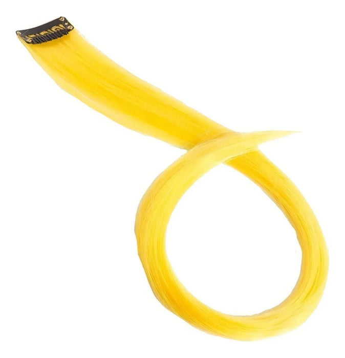 Extensión de Cabello Amarillo 1 Clip de 50 cm (15 pulgadas) - Quierox - Tienda Online