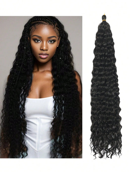 Extensiones de cabello sintético rizado de ganchillo para mujer, para trenzas - Quierox - Tienda Online