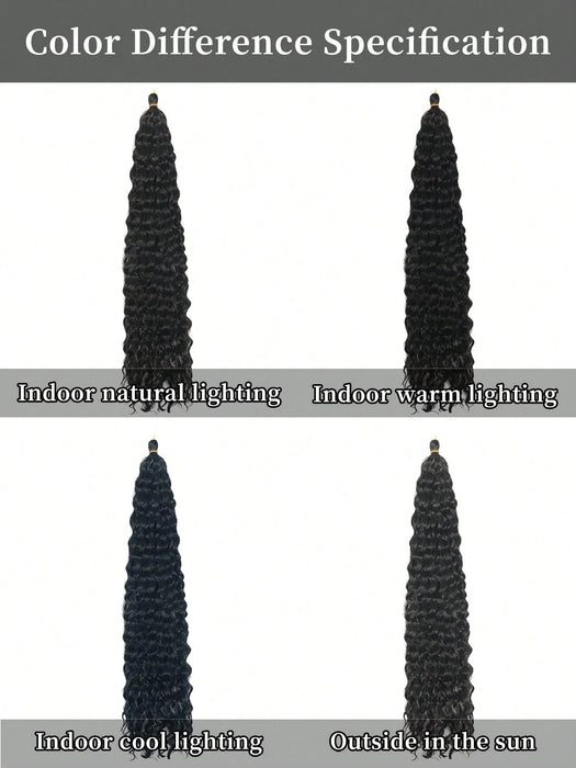 Extensiones de cabello sintético rizado de ganchillo para mujer, para trenzas - Quierox - Tienda Online
