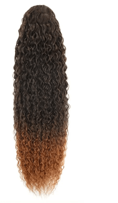 Extensiones de cola de caballo sintética larga y rizada para mujeres, con cordón - Quierox - Tienda Online