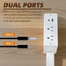 Extensor de toma de corriente, salida extensible para lugares difíciles de alcanzar - Quierox - Tienda Online