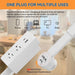 Extensor de toma de corriente, salida extensible para lugares difíciles de alcanzar - Quierox - Tienda Online