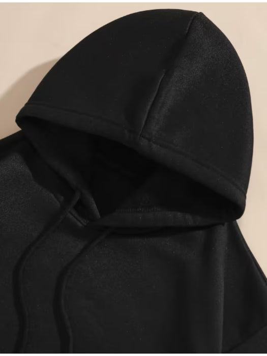 Sudadera de mujer casual de poliéster con estampado gráfico, tejido de poliéster 100%