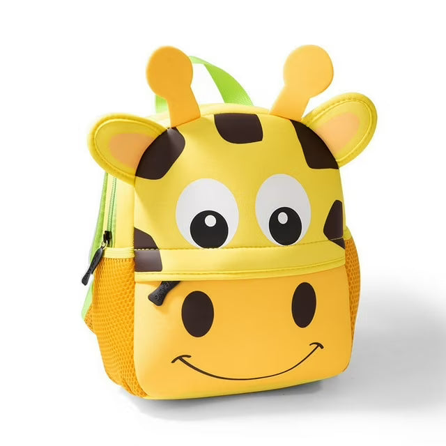 SHEIN Mochila para niños pequeños Mochilas de animales del zoológico