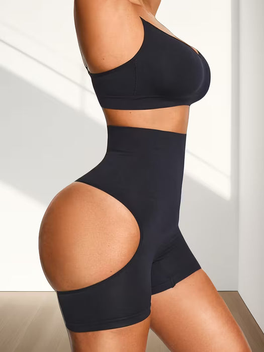 1pcs de ropa interior moldeadora de cintura alta para mujer - Control de abdomen posparto