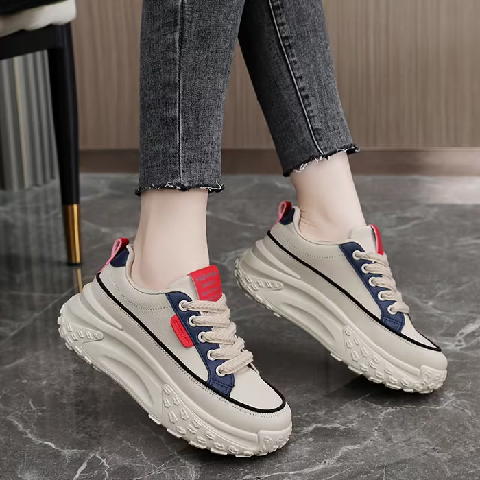 Zapatillas Suela Gruesa, Deportivos que Aumentan la Altura para Mujer