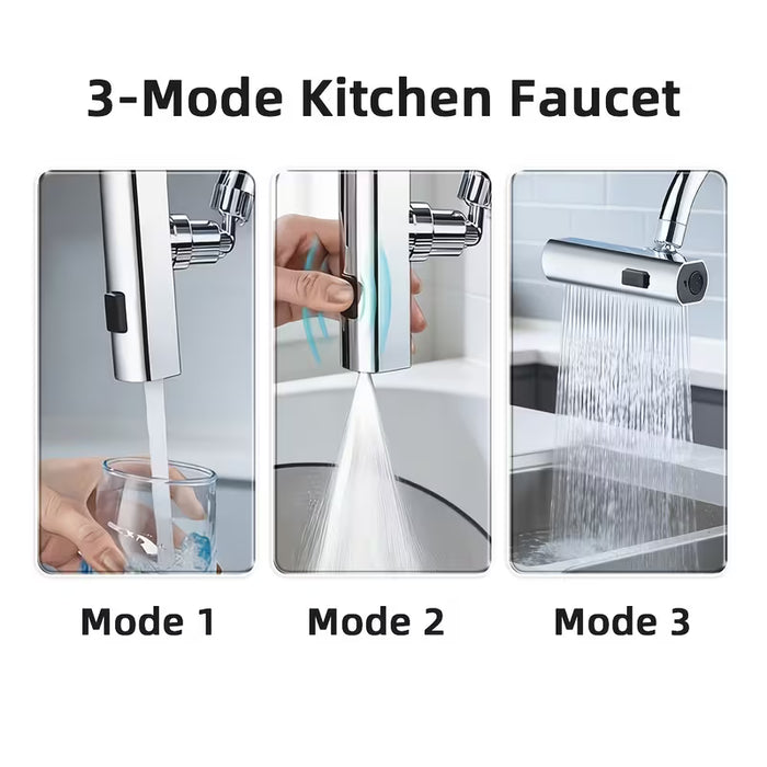 1 adaptador de grifo multifuncional, grifo para lavabo de baño