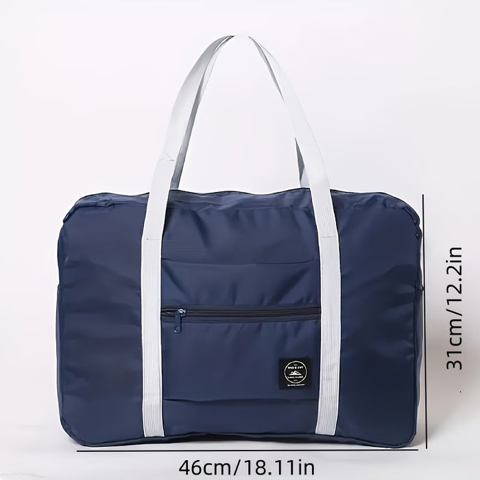 Bolsa de equipaje, plegable, de gran capacidad, portátil y ligera