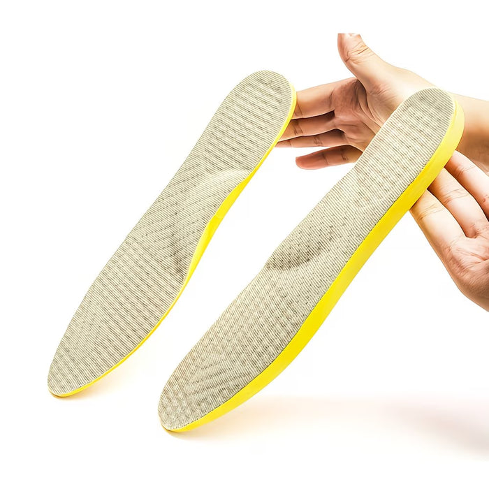 1 Par de Plantillas de Soporte en Forma de O - Cómodas, Transpirables y Amortiguantes 43-45 yardas