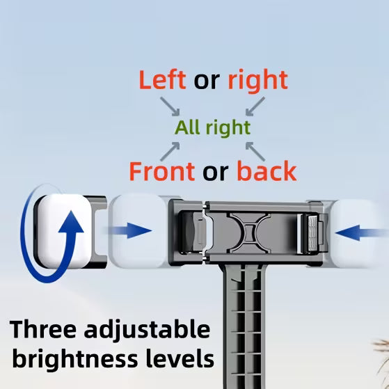 Trípode Selfie Stick Multifuncional con Luz LED, Soporte Ajustable para Teléfono con Control Remoto Inalámbrico