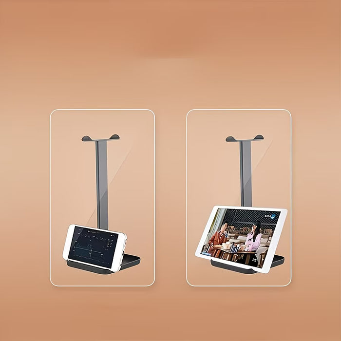 1 soporte para auriculares multifuncional para teléfono móvil, tableta