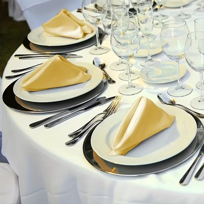 Servilletas de tela para hogar (4 unidades, 43*43 cm)