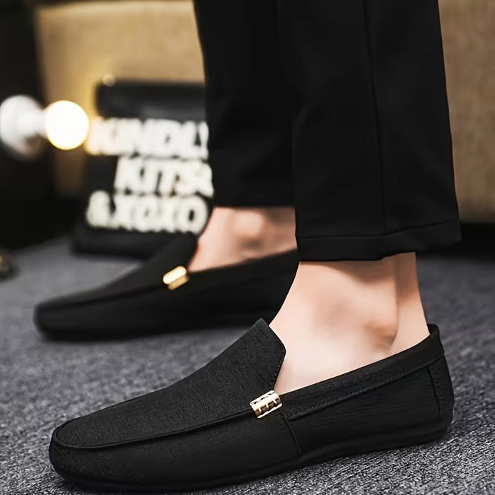 Mocasines transpirables para hombre, zapatos casuales