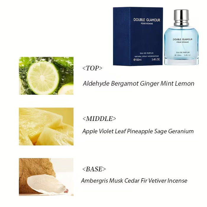 Colonia de Cedro para Hombres de Larga Duración de Aroma Fresco 100ml