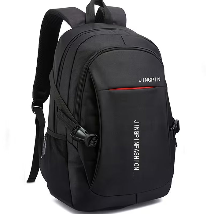 1 Mochila Compacta de Nylon para Hombre de Viaje de Gran Capacidad para Trabajo y Universidad