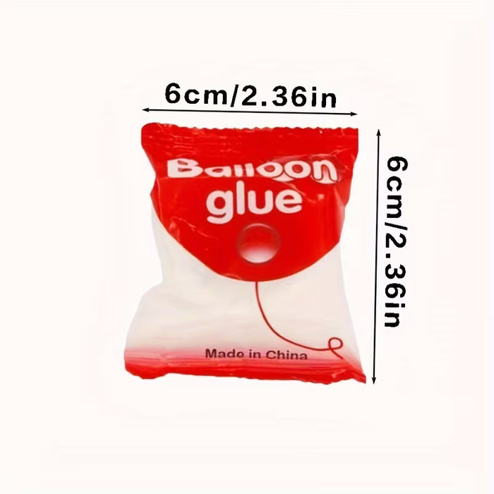 2pcs Puntos de Pegamento para Globos - Adhesivo de Doble Cara