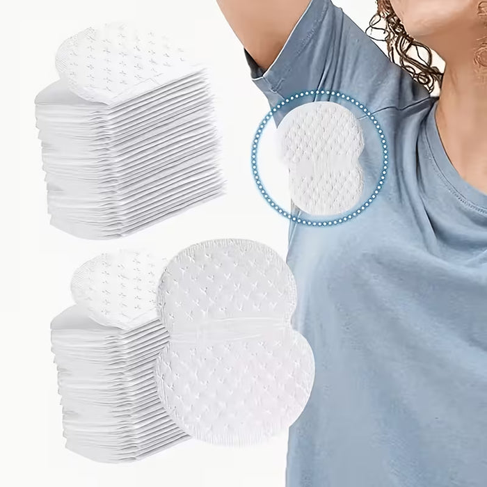 50pcs de Parche Absorbente de Sudor para Axilas, Parche Anti-Sudor para Axilas