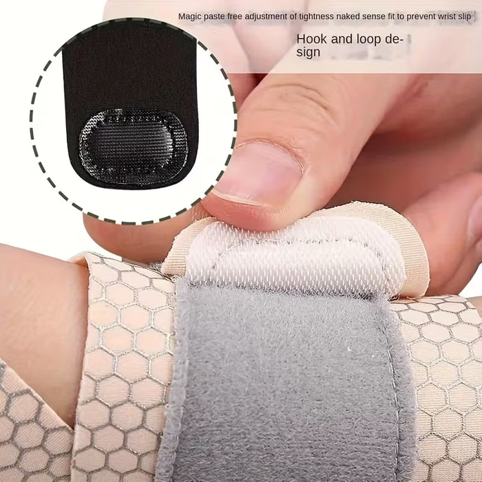 1pc Muñequera Ultra Fina Deportiva para Túnel Carpiano, Ajustable y Ligera