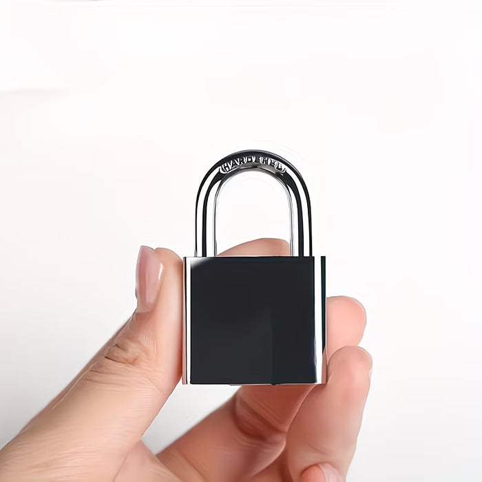 1 Candado con 4 Llaves de Acero Inoxidable Cuadrado Anti-Robo