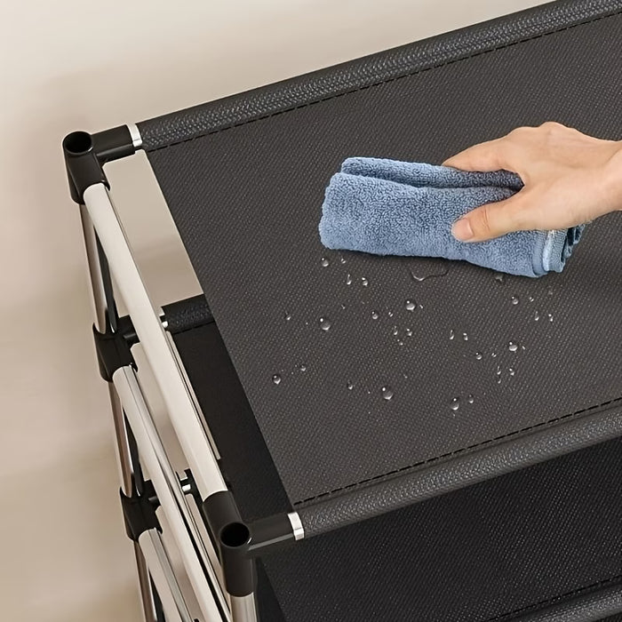 Estantería de 7 niveles para Zapatos de Fácil Montaje Diseño Robusto y Compacto