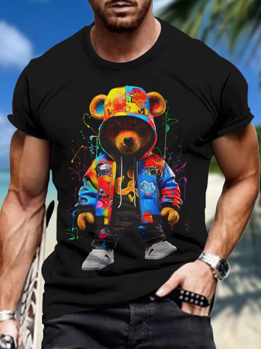 Camiseta para hombre con estampado digital