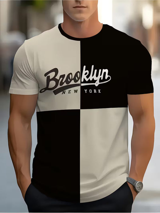 Camiseta gráfica de Brooklyn, Nueva York, para hombre