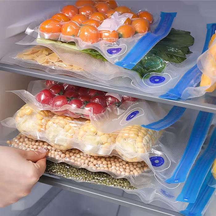 5 piezas de Bolsas Selladoras al Vacío Reutilizables,de Plástico
