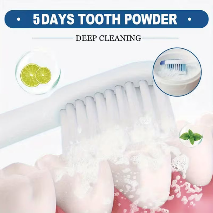 KSYOKS Polvo Dental Blanco, Refrescante Bucal