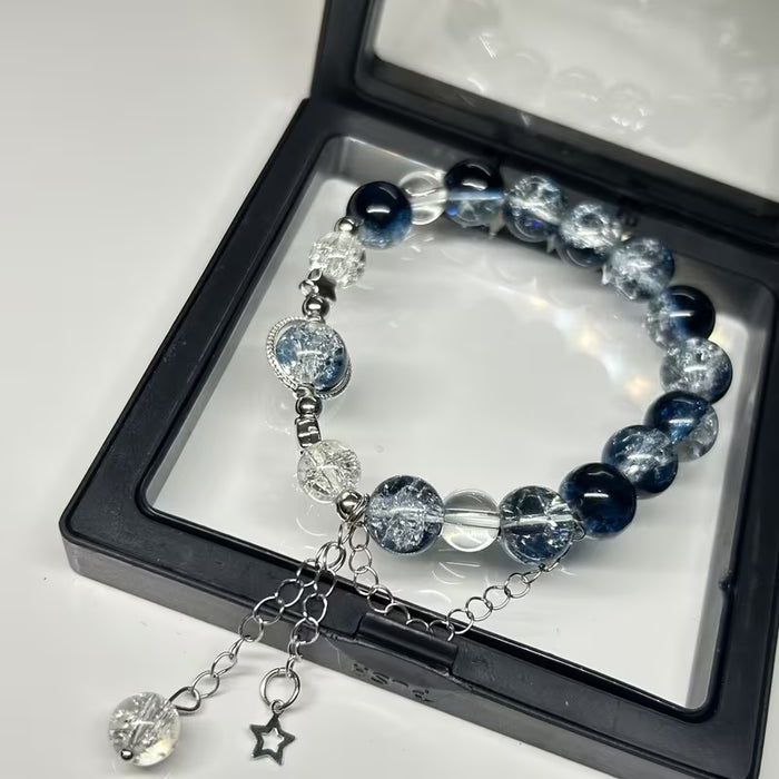 Pulsera de pareja populares, diseños de cuentas hechas a mano a juego de Douyin