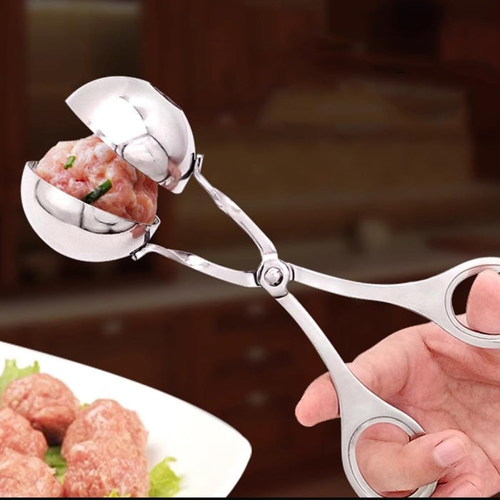 Fabricante de albóndigas de acero inoxidable de gran tamaño 17cm*4.8cm - Quierox - Tienda Online