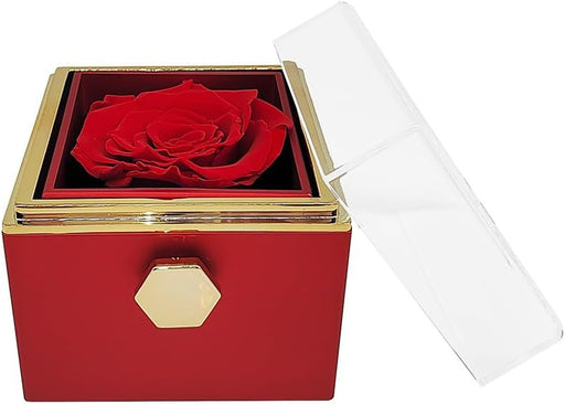 FABULOVE CAJA GIRATORIA DE ROSAS ETERNAS - Quierox - Tienda Online