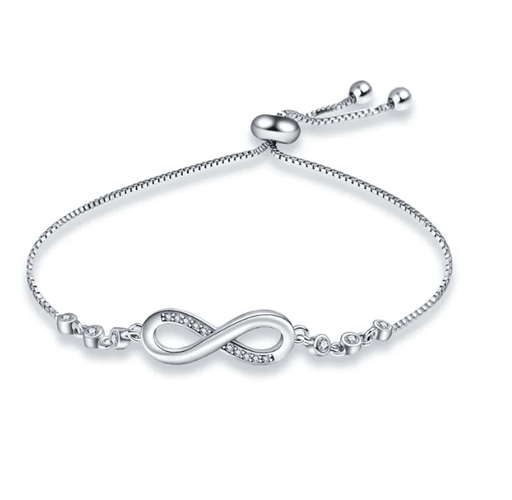 Fabulove PULSERA DE PLATA DE LEY "AMOR ETERNO" - Quierox - Tienda Online