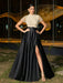 Faeriesty SHEIN X Hannahelzahed Este lujoso vestido de noche de cuello alto - Quierox - Tienda Online