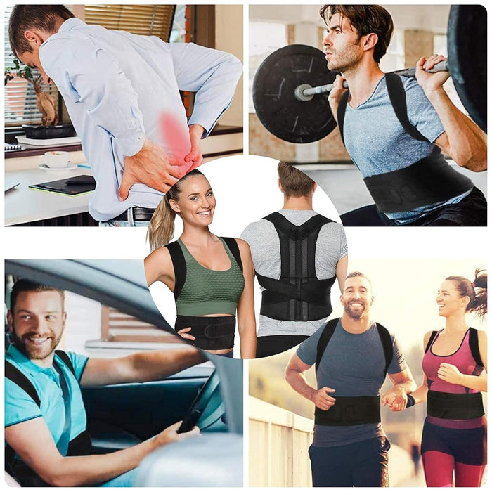 Faja Corrector De Postura Y Lumbar Ortopedica Trabajo - Quierox - Tienda Online