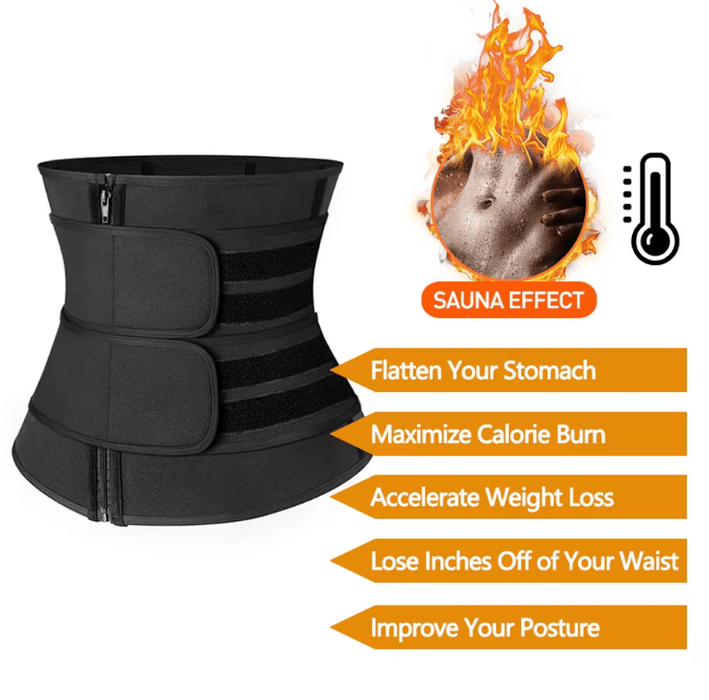 Faja moldeadora de cintura para mujer, corsé de neopreno de talla grande - Quierox - Tienda Online