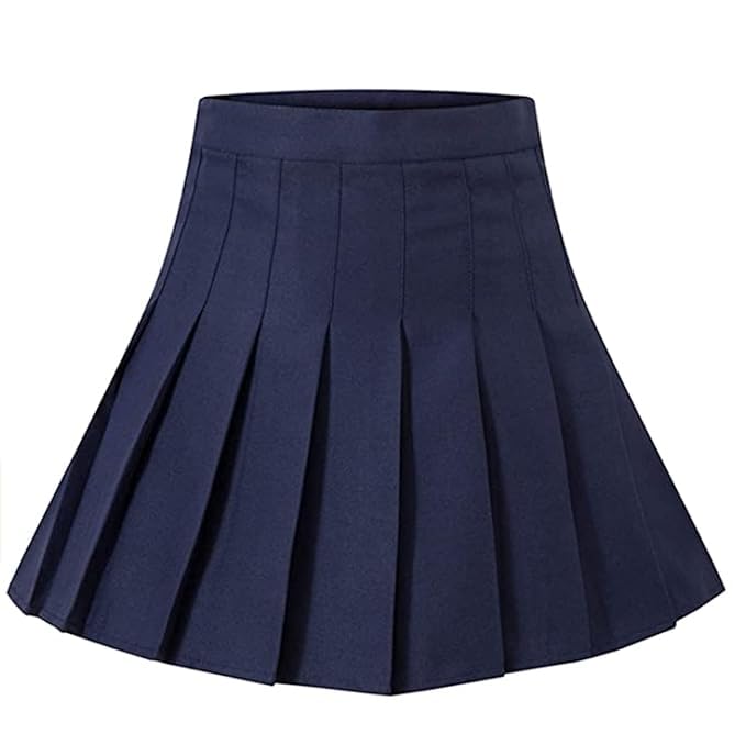 Falda corta plisada de talle alto para mujer - Quierox - Tienda Online