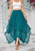 Falda larga maxi de encaje estilo boho para mujer - Quierox - Tienda Online